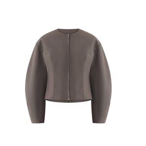 Belle Anna, Summit Jacket, Brown, Size Small